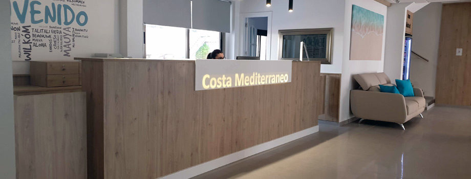 Reception & Rooms at Costa Mediterraneo